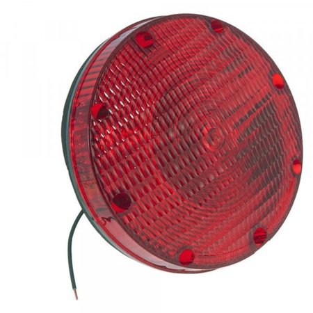 GROTE LIGHTING STT LAMP- 7- RED- SCHOOL BUS- SNGLE CONT 56072